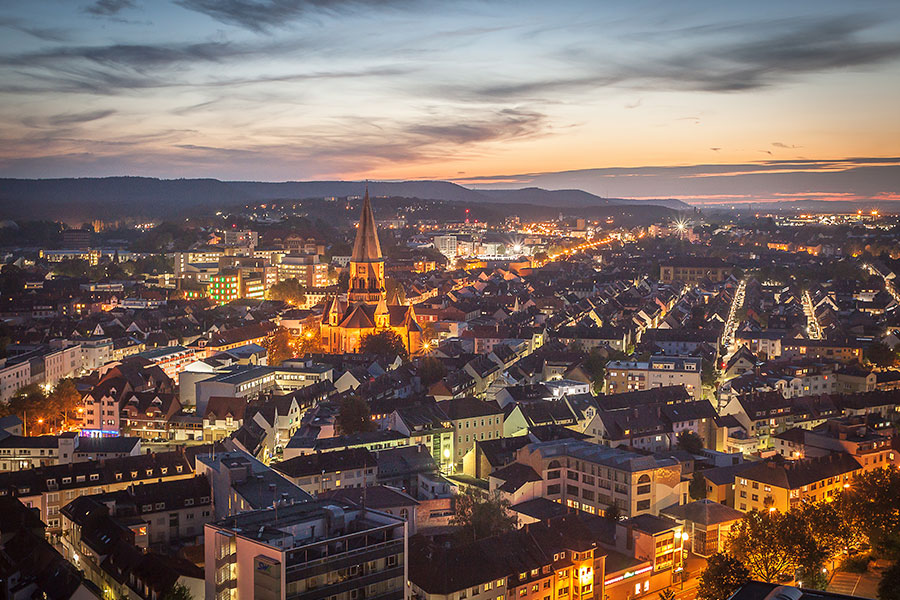 Kaiserslautern à Abend