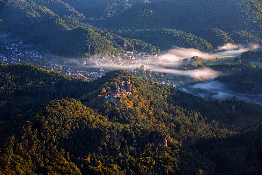 Burg Altdahn auf dem Schlossberg