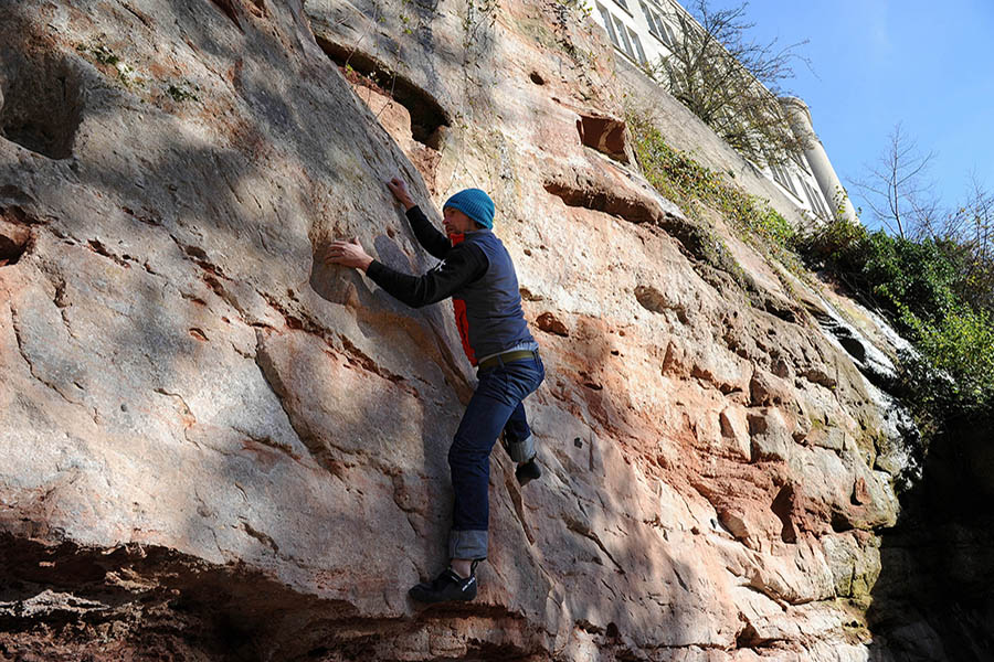 Boulder wall Pirmasens