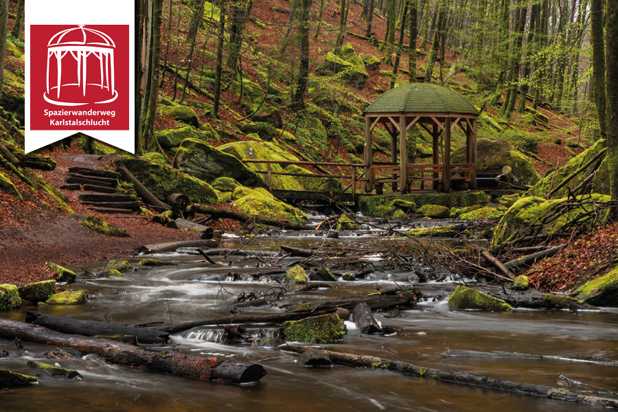 Karlstal Gorge hiking trail