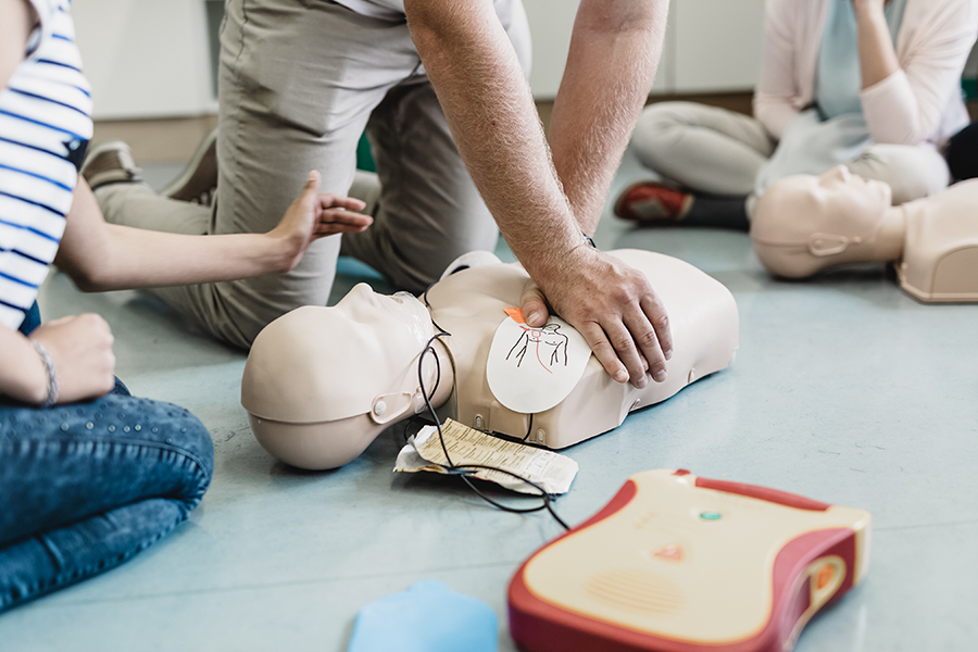 6.8.2024: Erste-Hilfe-Kurs Reanimation beim Erste-Hilfe-Kurs für Kinder