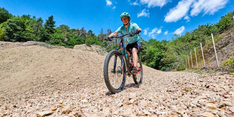 Mountainbiken im Donnersbergkreis: Fahrtechnik-Tour (Aufbaukurs)